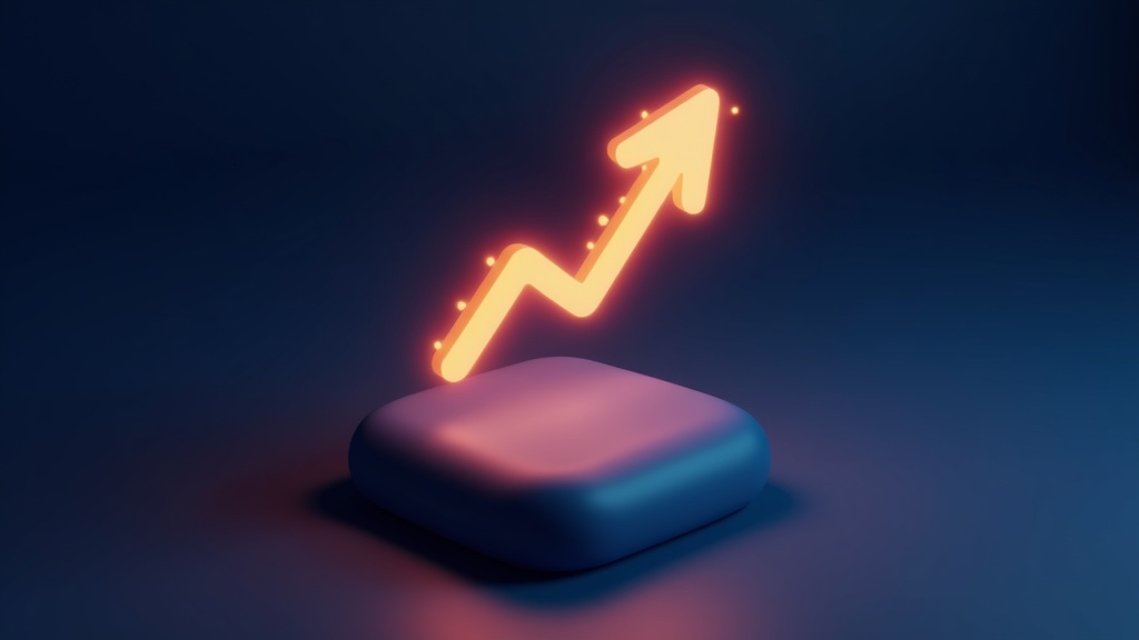 Marketing growth illustration
